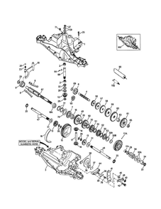 Part Location Diagram of 784365 Briggs and Stratton Rod & fork assy., shift